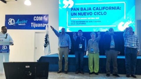 Rinde protesta Luis Rodolfo Enríquez, como presidente del PAN en Tijuana