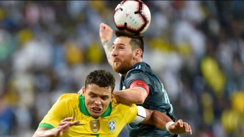 Thiago Silva explota en contra de Lionel Messi
