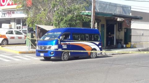 Atacan a balazos a usuario de transporte público en el bulevar Díaz Ordaz