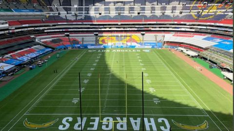 Estadio Azteca listo para ampliar su historia con el Chargers vs Chiefs