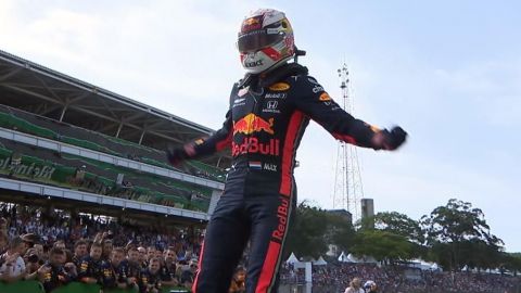 Max Verstappen gana el Gran Premio de Brasil