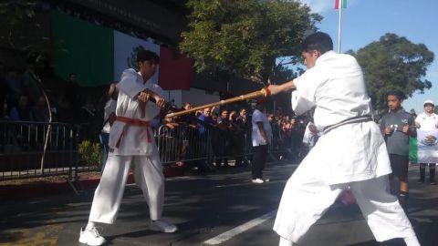 Festeja Imdet día de la Revolución  Mexicana con desfile de atletas