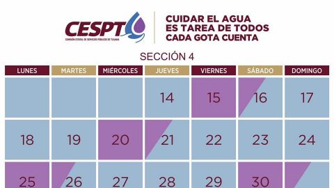 Estas son las colonias que mañana 20 de Noviembre se volverán a quedar sin agua