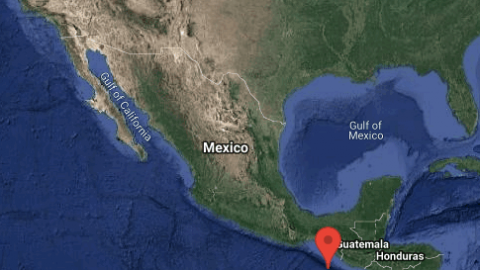 Registran sismo de magnitud 6.4 en Chiapas