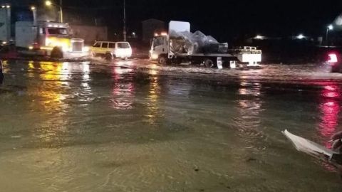 Dejan lluvias  varios accidentes en la zona sur del municipio
