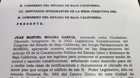 Responde Francisco Rueda por demanda de juicio político