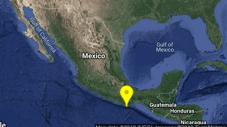 Se registra sismo de magnitud 5,4 en Oaxaca