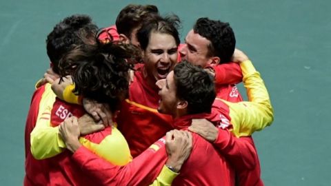 España gana la Copa Davis por sexta vez con un Nadal pletórico
