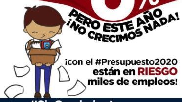 #SIN CRECIMIENTO NO HAY DESARROLLO, es hashtag del PAN contra el PEF del 2020