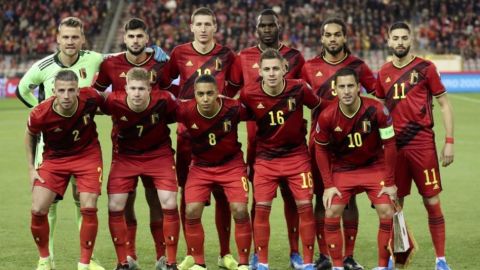 Bélgica cierra el año en la cima del ranking FIFA