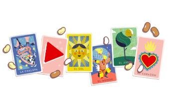 Google crea Doodle de lotería mexicana como homenaje a la cultura.