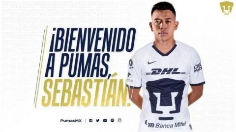 Pumas anuncia a Sebastián Saucedo como su primer refuerzo