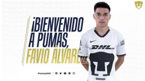 Oficial: Favio Álvarez es nuevo jugador de Pumas