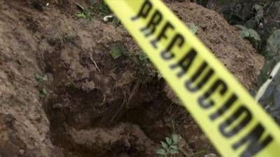 Fosas clandestinas, cinco cuerpos calcinados en Sinaloa