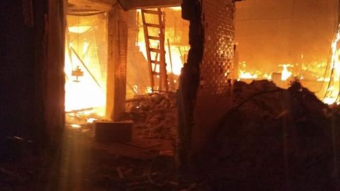 VIDEO: Incendio en mercado de La Merced deja un muerto y 8 heridos