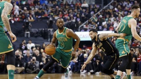 Con 30 puntos de Brown, los Celtics superan a los Raptors