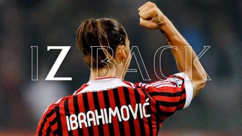 AC Milan oficializa el fichaje de Zlatan Ibrahimovic