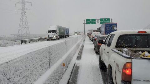 Seguirá nevando en Baja California