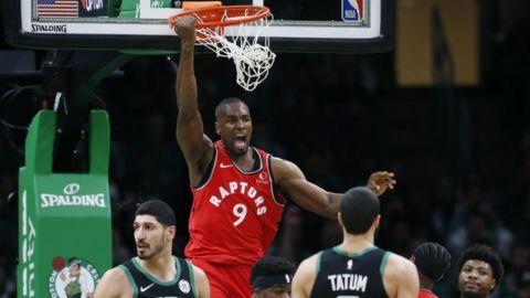 Lowry anota 30 y Raptors vence 113-97 a Celtics