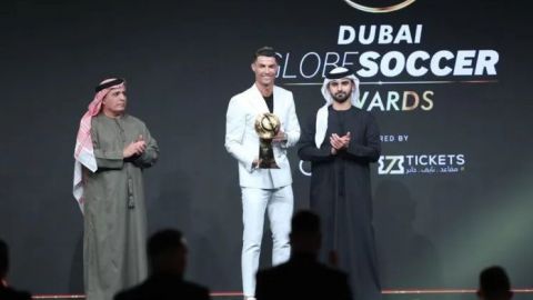 Cristiano Ronaldo, el gran ganador de los Globe Soccer Awards 2019