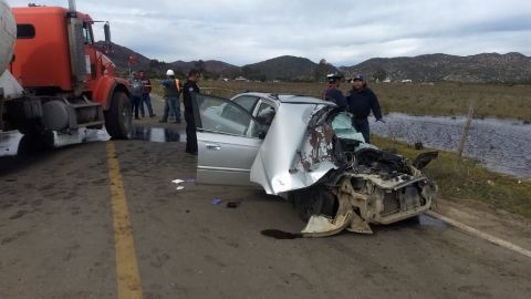 Pierde la vida mujer en accidente automovilístico
