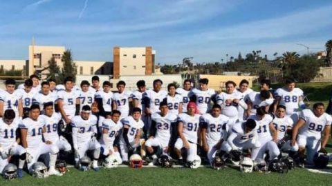 Celebra Liga Juvenil de futbol americano de COBACH encuentro deportivo