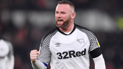 Debut triunfal de Rooney con el Derby County
