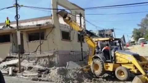 VIDEO: Inician demolición de viviendas en la Sánchez