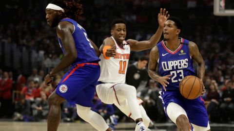Clippers doblega a Knicks con histórica aportación