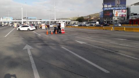Continúa agil cruce fronterizo en garitas de Tijuana