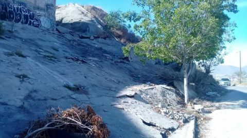 En riesgo cientos de familias en Paseos del Vergel