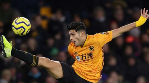 Raúl Jiménez se va en blanco en empate del Wolverhampton