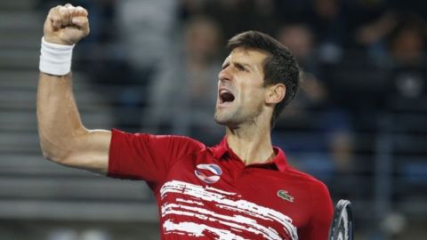 Djokovic guía triunfo de Serbia sobre España en Copa ATP
