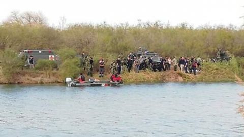 Mueren 4 militares tras caer vehículo a canal de Tamaulipas