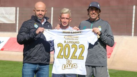 Santos renueva a Brian Lozano hasta el 2022