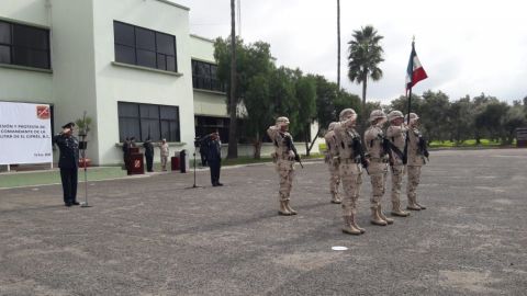 Cambio de mando en zona militar de Ensenada