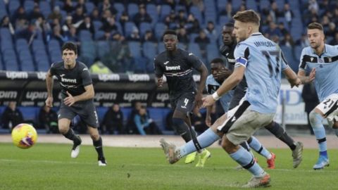 Con triplete de Immobile, Lazio aplasta 5-1 a Sampdoria