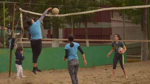 Tendrá tres partidos torneo binacional de  inauguración en cancha de volibol