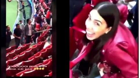 VIDEO: Vetan a mujeres que grabaron y arrojaron cerveza en estadio de Chivas