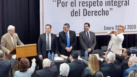 Cambia mesa directiva Colegio de Abogados Emilio Rabasa
