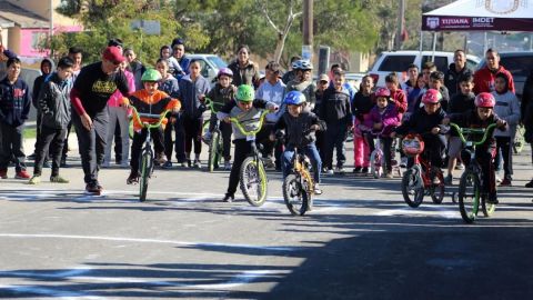 Participan más 70 ciclistas en delegacional  de bicicross en La Mesa