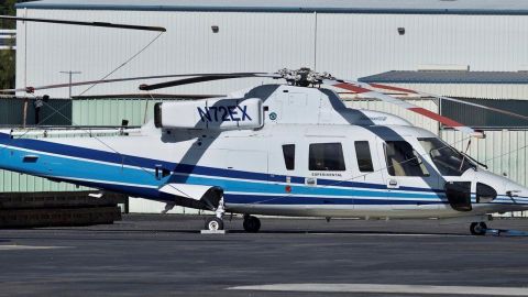 Helicóptero de Bryant voló con permiso especial a pesar del mal clima