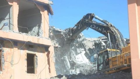 Inicia demolición del penal de Topo Chico en Nuevo León