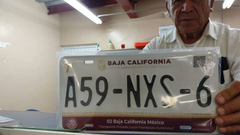 Llegan Las Nuevas Placas De Baja California Y Estrenan Color