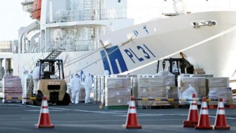 Detectan tres nuevos casos de coronavirus en crucero en Yokohama