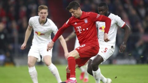 Bayern empata con Leipzig y se aferra a cima de Bundesliga