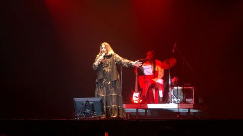 Tania Libertad la rompió en el Foro