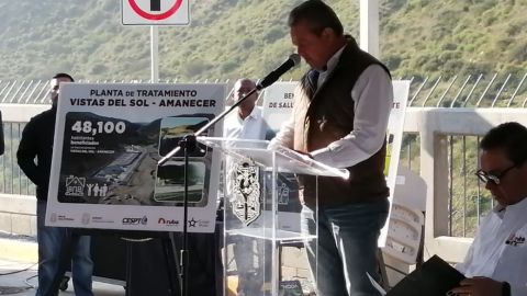 Inauguran planta de tratamiento de aguas residuales 'Vistas del Sol - Amanecer'