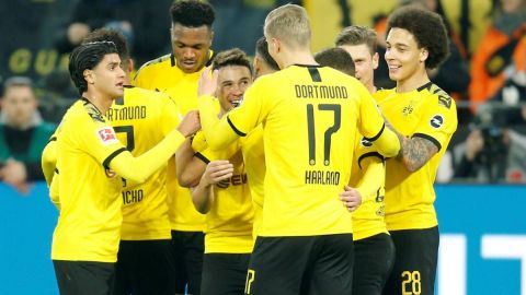 Haaland hace soñar al Dortmund ante el PSG