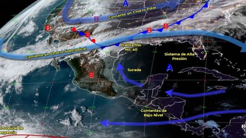 Prevén bajas temperaturas por frente frío No. 40